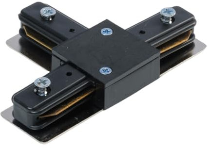 Qub T-Verbinder für 1-Phasen-Schienensystem – Stromschienen Verbinder – Schwarz – Erweiterbar