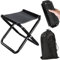 Doukesh Mini Sgabello Pieghevole Sedia Pieghevole Portatile Sgabello Pieghevole Portatile Sedia da pesca Pieghevole Leggero Sedie Pieghevoli Sgabello da Campeggio Pieghevole per Picnic Pesca