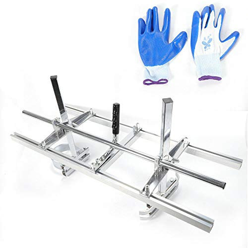 LELWNGGQ Chainsaw Mill - 36 inch chainsaw mill, mobile chainsaw mill, portable chainsaw, chainsaw with bar length from 14 to 36 accessories for homeowners, woodworkers and carpenters