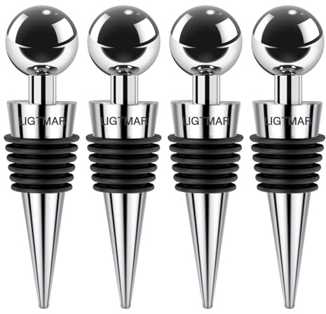 4 Pack Wine Stopper Wine Saver Wine Bottle Plug