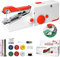 Machine à Coudre Portative, Mini Machine à Coudre Électrique Portable à Point Rapide pour Débutants et Adultes, Facile à Utiliser, Adaptée aux Tissus, Vêtements, Voyages en Famille et Bricolage