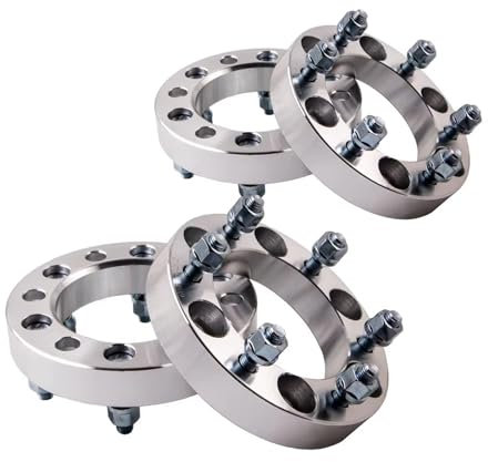 Spurplatten Für Dodge Für Ram 50 1985 1986 1987 1988 1989 1990 1991 1992 1993 4 Stück Spurverbreiterung 6X139,7 30MM 6 Bolzen Distanzscheiben Auto
