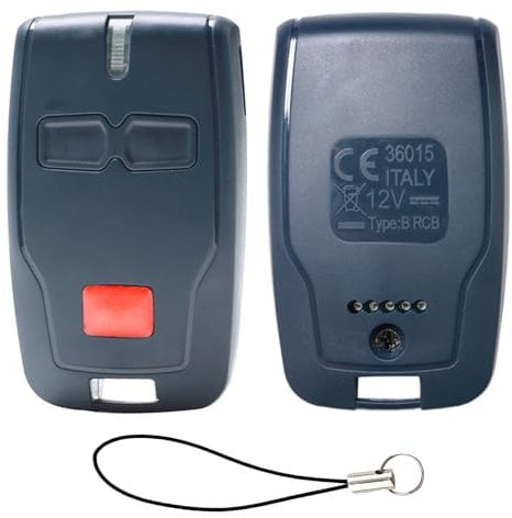 Telecomando Cancello per BFT Mitto 2 Telecomando Cancello Universali 433 MHz 2 Canali Telecomando Rolling Code Compatibile con BFT Mitto 2, KLEIO B RCA04, TRC1/TRC2/TRC4, GHIBLI, TR
