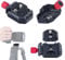 Mechrig 50mm Arca Swiss Quick Release Plate, Aluminum QR Clamp Adapter Set 62039