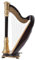 Miniatur -Harfe, Harfe Miniatur, Kleine Instrumentenverzierung für Zuhause, Dekorativer Desktop Abbildung 5,5 Zoll, Home Decoration Ornament für Tischdekoration