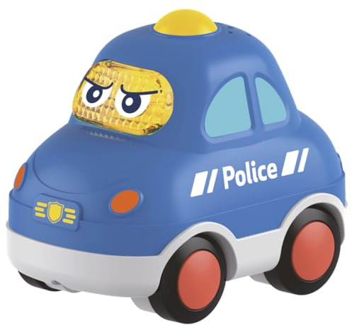 Tachan! TOYS APRE LA MAGIA Auto della polizia per bambini con luci e suoni (CPA Toy Group 746T00930)