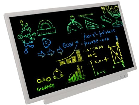 Xiuganpo LCD-Schreibtablett, 24 Zoll, Hohe Helligkeit, Elektronisches Zeichenbrett für, die zu Hause Lernen, Schule, Büromaterial, ABS-Tafel, Stift Im Lieferumfang Enthalten