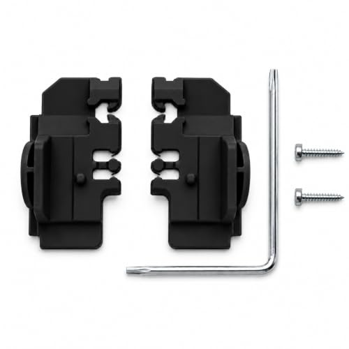 Pièce de rechange pour volet roulant VELUX – Embouts du rail de commande noir – Résistant aux UV, très stable et utilisation durable avec vis et outil Torx