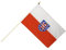 Flaggenfritze Stockflagge Deutschland Thüringen - 30 x 45 cm