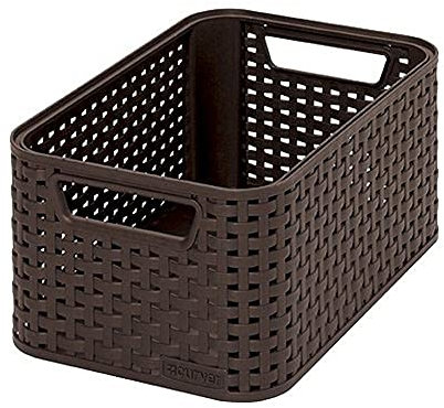 Curver 03614-210-00 Aufbewahrungsbox Style S, 7 L, Dunkelbraun