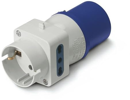 Scame Adapto – Adattatore/A 3 uscita Jack Base 2 x, 2 poli 16 A 220 V)