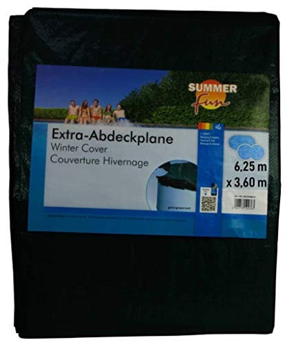 Bâche de protection Hagebau toutes saisons - Pour piscine octogonale - 360 x 625