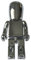 Ulticool - Roboter 8 GB USB Flash Pen Drive - Robot Silver Memory Stick Daten Aufbewahrung - Speicherstick Robot - Silber Metall