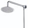 Hiendure® 25cm Runde Luxus Regendusche Einbauduschköpfe Edelstahl Duschkopf aus Edelstahl Spiegeleffekt Hochglänzend