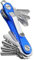 KeySmart Rugged - Multi-Tool Key Holder with Bottle Opener and Pocket Clip (up to 14 Keys, Blue)