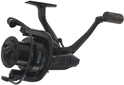 Mitchell Avocast Fishing Reel Spinnrolle für alle Arten von Angeln, Uni, Schwarz, 7000, vorbehandelt