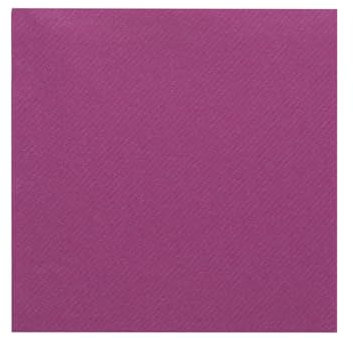 Sovie HORECA Linclass® Airlaid Tischdecke 80x80 cm, Mitteldecke stoffähnlich, praktisches Einmal-Tischtuch, edle Tischdeko, 20 Stück, Violett-Pink