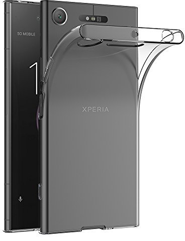 AICEK Sony Xperia XZ1 Hülle, Transparent Silikon Schutzhülle für Sony Xperia XZ1 Case Clear Durchsichtige TPU Bumper Sony XZ1 Handyhülle (5,2 Zoll)