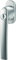 Fenstergriff Roto Samba abschließbar 40 Nm natursilber mit Schrauben Vierkantstift 7 x 43 mm
