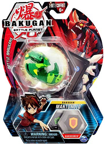 BAKUGAN Mantonoid Kollektion: Verwandelbare Kreatur ab 6 Jahren, 2 cm lang - Anime-Transformationsspiel mit über 100 Charakteren, für Kinder ab 6 Jahren geeignet