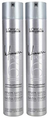 2 er Pack Loreal Infinium Pure Extra Strong 500 ml
