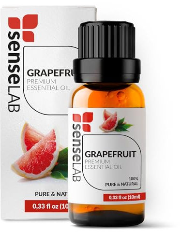 Ätherisches Grapefruitöl - 100% Reines, Natürliches, Für Die Therapeutische Anwendung Geeignetes Grapefruitöl - Für Diffusor und Luftbefeuchter - Wellness Und Entspannung (10 ml)