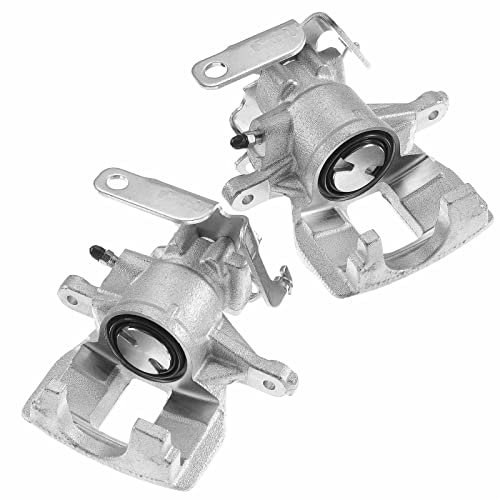 Frankberg 2x Brake Caliper Disc Brake Rear Right Cast Aluminium Compatible with Transit Bus Transit Box Transit Platform/Chassis Transit Tourneo Replace# 1521636