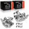 A-premium Brake Caliper Assembly with Bracket Compatible with Ford Mustang 2015-2020 Rear Side 2-PC Set