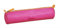Rhodia 319009C - Schlampermäppchen Rhodiarama, rund, 21,5x5,5 cm, mit elfenbeinfarbenem Jersey gefüttert, praktisch und elegant aus Kunstleder, fuchsia, 1 Stück
