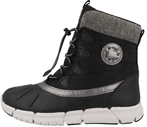 Geox Mädchen J Flexyper Girl B Ab Stiefeletten,Schwarz,size 29 EU / 11 UK CHILD