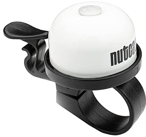 Nutcase Fahrradklingel Thumbdinger, Blanco Weiß, NBTH-10