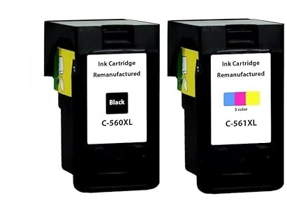Inkpro Druckerpatronen-Set wie PG-560 XL Schwarz und CL-561 XL Color für Pixma TS5300, TS5350, TS5351, TS5352, TS5353, TS5450, TS5451, TS5452, TS7400, TS7450, TS7451