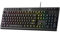 Redragon K513 RGB Membrane Gaming Keyboard, Standard 104 Keys Linear Mechanical-Feel Keyboard w/ 5 Extra On-Board Macro G Keys, Dedicated Media Control, Aluminum Top Case