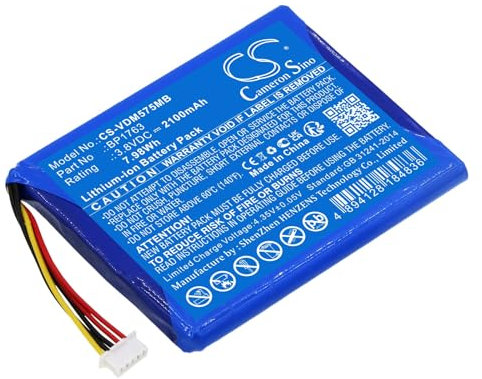 Battery For V-Tech 5 Digital Video Baby Monitor, HD Smart Wifi Video Monitor, RM5754, RM5754HD,