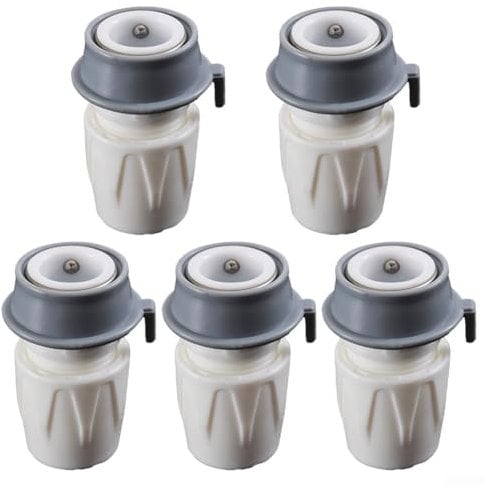 5pcs Plastic Washing Machine Adapter Water Hose Fittings Washer Hose Repair Kits Portable Washer Inlet Adapter Suite