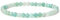 Landorilo Naturstein Perlen Heilstein Armband aus 4mm Facettiertes Steinperlen, Yoga Armbänder für Damen Herren,Glücksarmband, Exquisite Geschenke, Ersatzperlen Inklusive(F Blauer Amazonit)