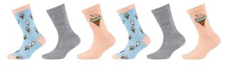 s.Oliver Kinder Socken 6er Pack 27/30 prairie sunset