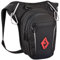 Eshow Pernera Moto Ampliable, Bolsa Pierna con Correas Ajustables y Tira Reflectante para Hombre y Mujer, Riñonera para Viajes Senderismo Ciclismo Montañismo Trabajo Deporte Negro