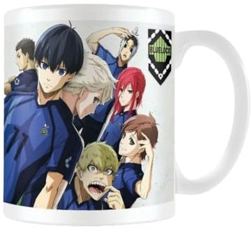 Blue Lock - Mug TEAM Z (Taille unique) (Bleu/Blanc)
