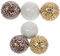 MUELODSIC 6piezas Bolas Decorativas De Vidrio De Esferas para Centros De Mesa Decoración Elegante para Hogar y Oficina para y Eventos