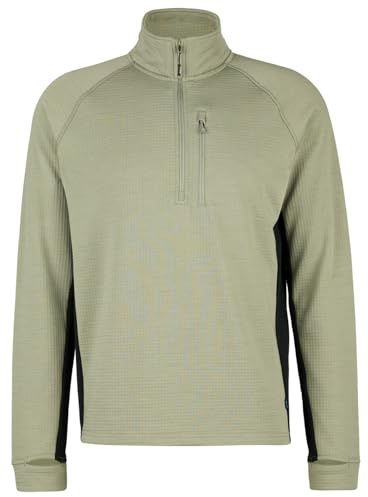 Stoic Herren MerinoWaffleFleece320 NorrdalSt. Half Zip Merinopullover