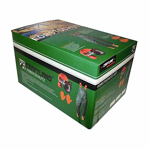 Craftland 22778 Forstschutzset Gr.54 Hose (ohne KWF) Helm und Handschuhen