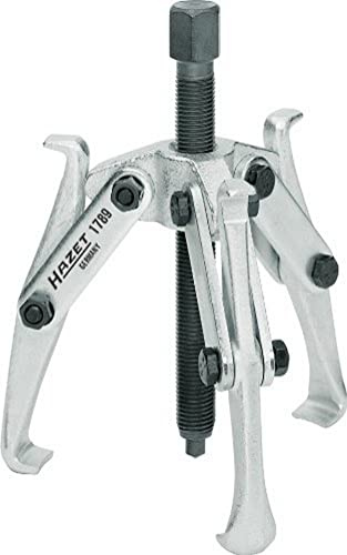 HAZET Universal Abzieher, 3-armig 1789-40, Spezialstahl, verzinkt | Spezialstahl, verzinkt, Spannbereich max 400 mm, 7979 g, Antrieb verzinkt, 260060 Dreiarmiger Abzieher,, Max. 12 t