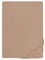 biberna Jersey-Elastic-Spannbetttuch 0077866 (Matratzenhöhe max. 25 cm) 1x 180x200 cm - 200x220 cm, Macchiato