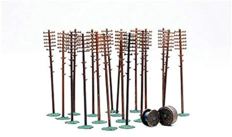 Dapol C024 Kitmaster Telegraph Poles Kit