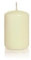 8 Stumpenkerzen Kerze Creme 100 x 60 mm Brenndauer 30 Stunden Deko