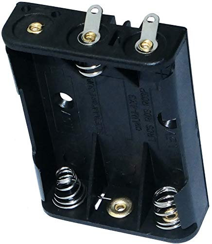 Aerzetix: Porte-Piles 3xAAA LR03 boîtier pour 3 Piles ou accus fiche Prise Chassis Bec - C3412