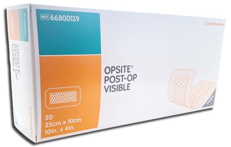 Opsite Post-OP Visible 25x10cm, Verband, 20-pack
