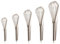 Decora 0280102 Frusta in Acciaio, Argento, 30 cm