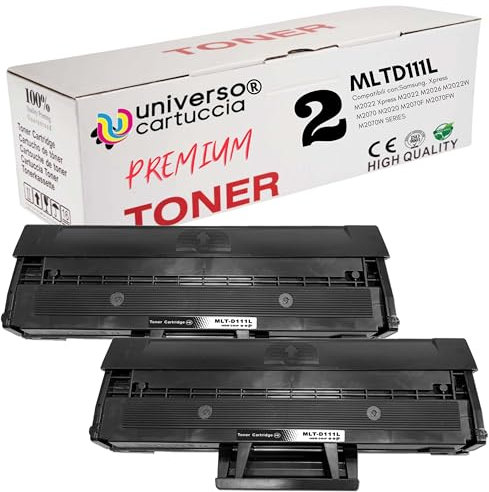 universo cartuccia ® 2 Toner MLTD11S MLT-D111L SU799A Rebuilt (1800 Kopien) hohe Kapazität für Samsung Xpress M2022 M2026 M2022W M2070 M2020 M2070F M2070FW M2070W